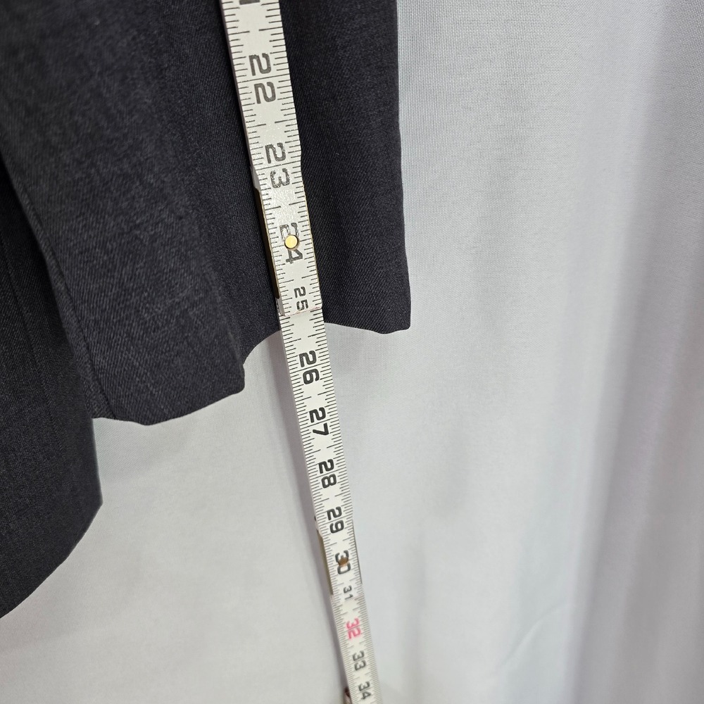 Camiloni Italia Wool Cashmere Blazer Charcoal Gray Sport Coat Size Men's 46R - Picture 11 of 13